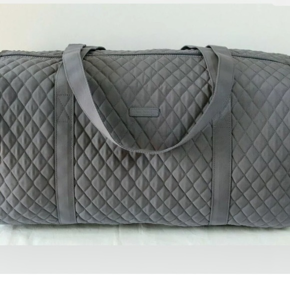 Vera Bradley Handbags - ❗️HOLIDAY SALE - FIRM❗️ NWT Vera Bradley large travel duffel carbon grey